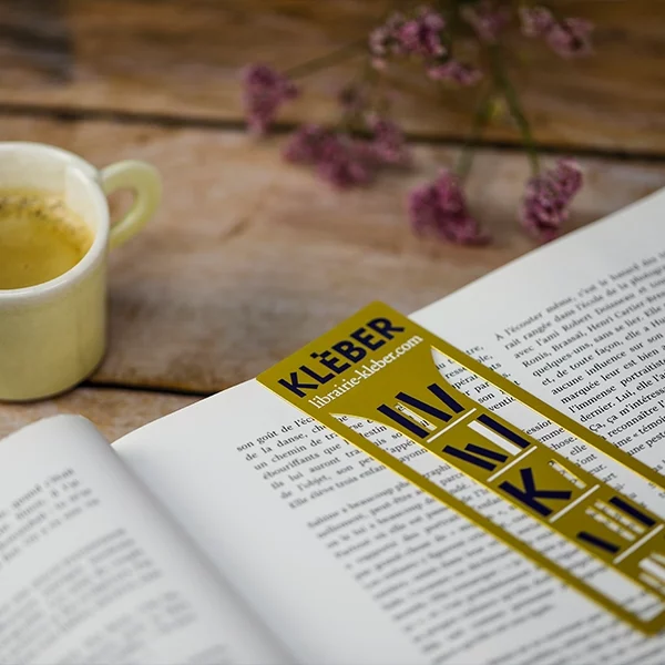 Marque page Librairie KLEBER