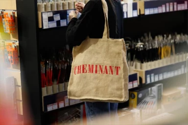 Sac promotionnel pour la librairie CHEMINANT