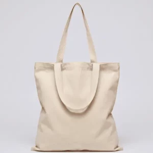 Tote bag vierge 100 % coton, format standard 42 x 42 cm