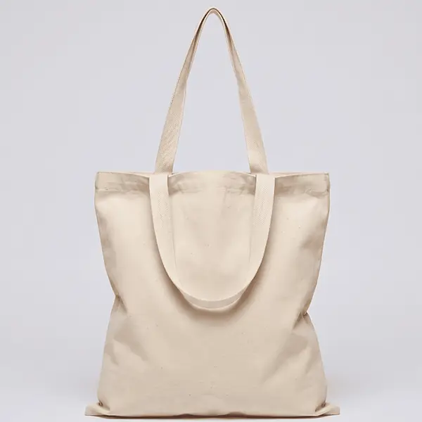 Tote bag vierge 100 % coton, format standard 42 x 42 cm